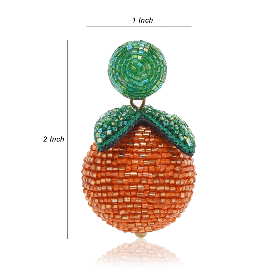 Tangerine Twist Earring