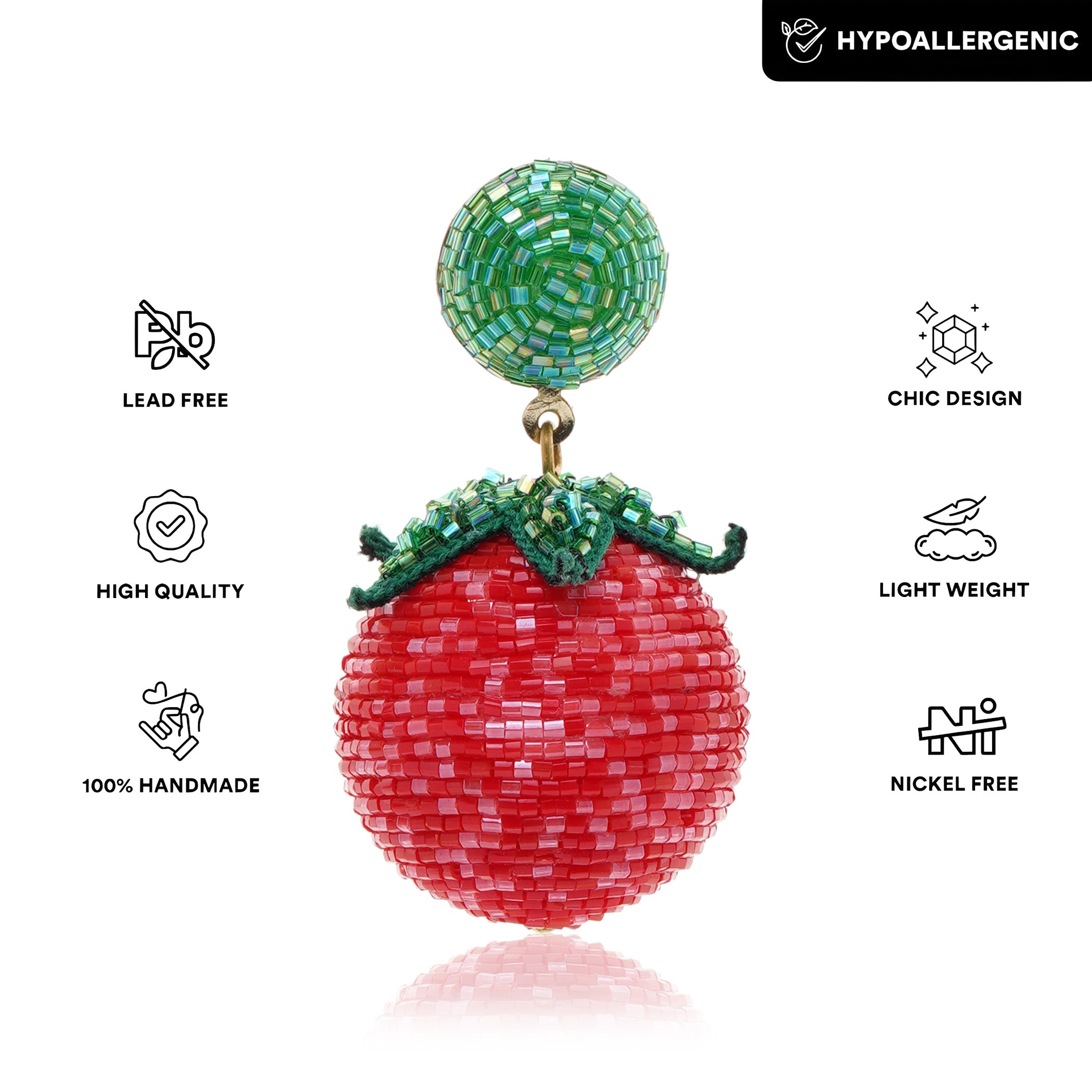 Tomato Tango Earring