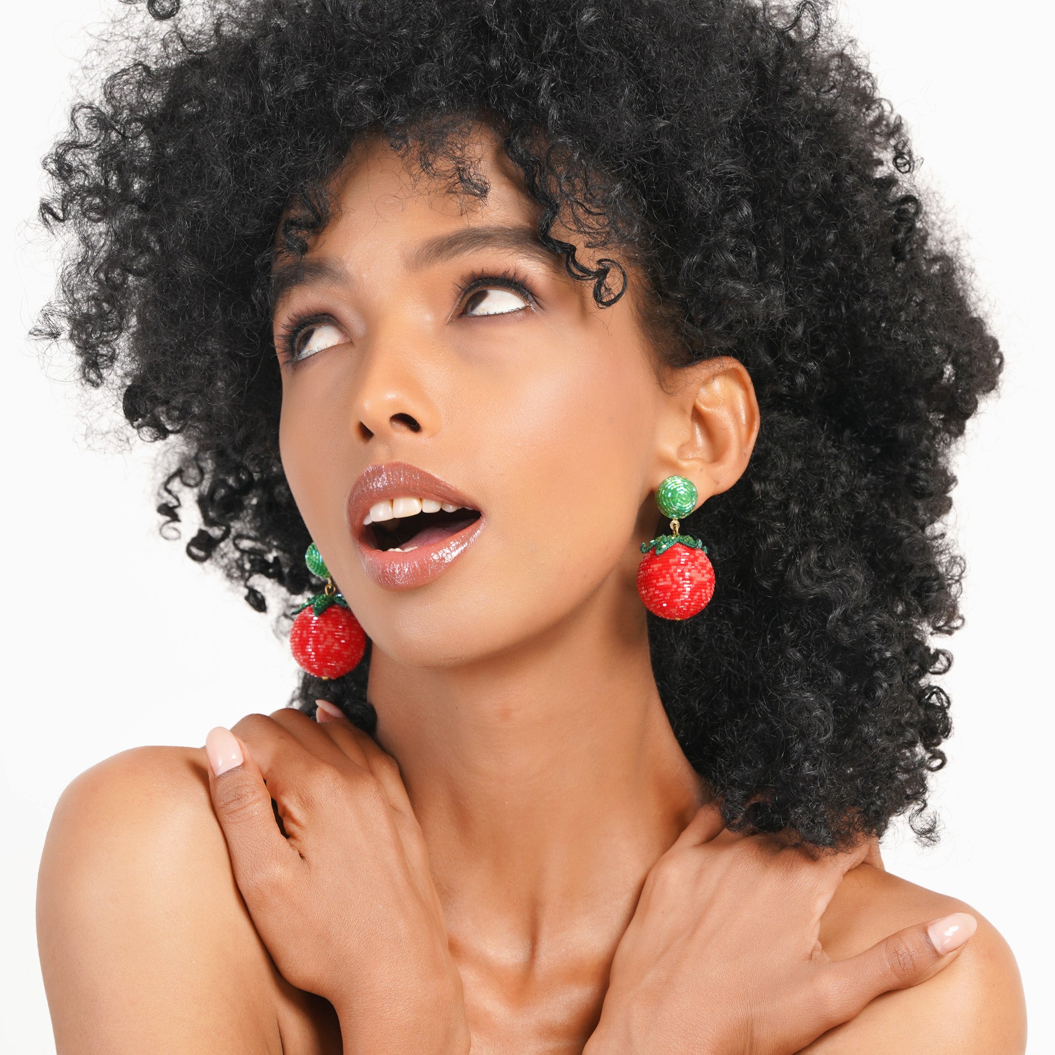 Tomato Tango Earring