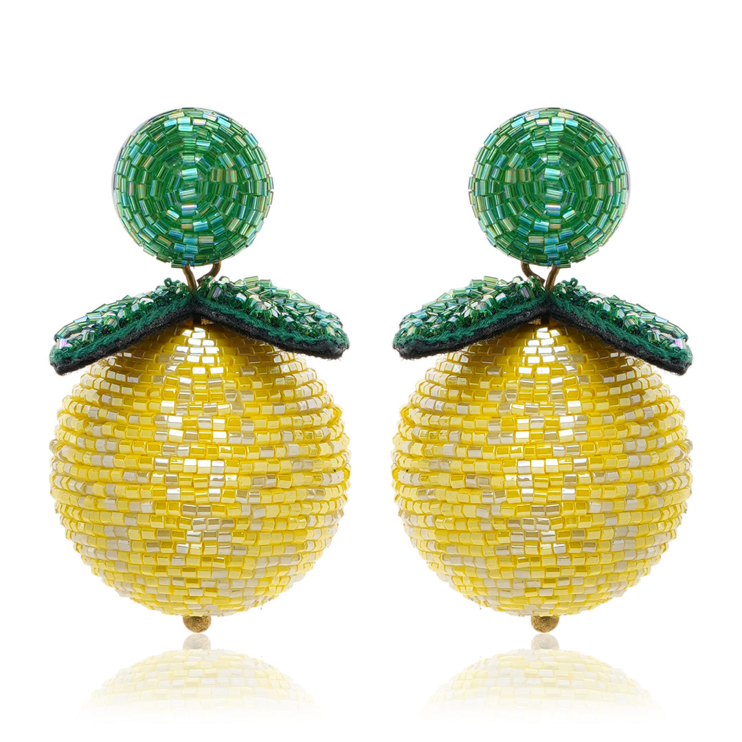 Zesty Lemon Drop Earring