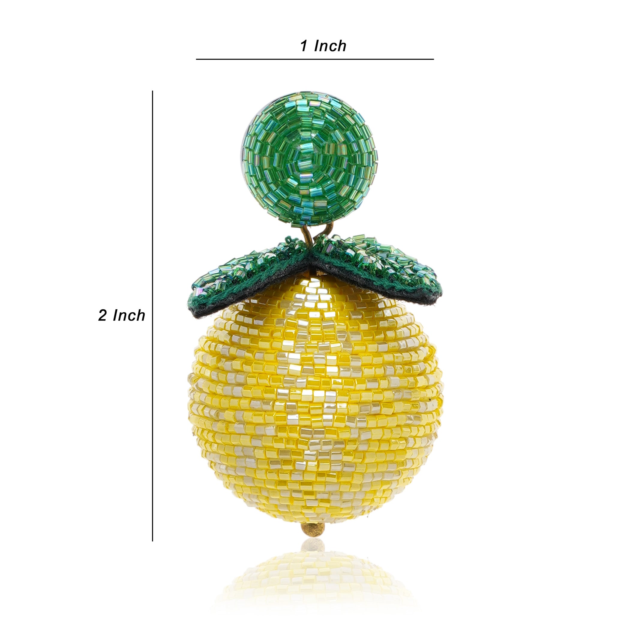 Zesty Lemon Drop Earring