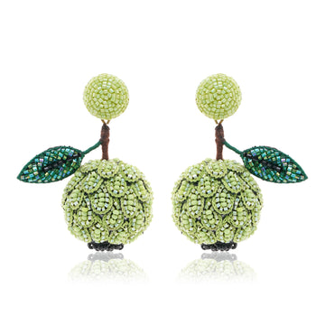 Creamy Custard Apple Earring