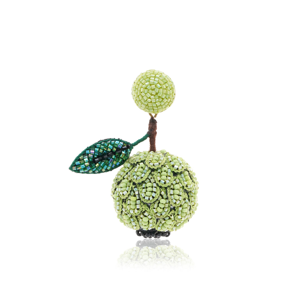 Creamy Custard Apple Earring
