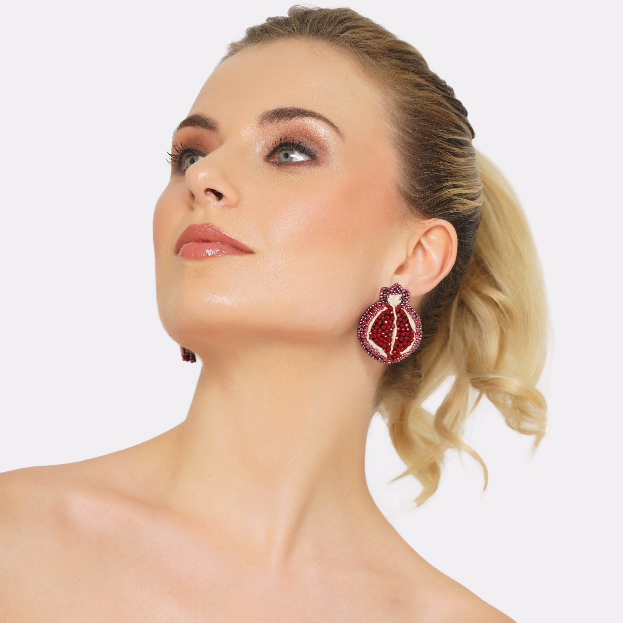 Pome-Party Pomegranate Earring