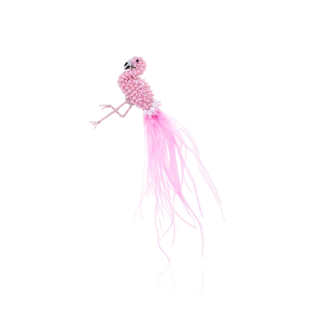 Fancy Feet Flamingo Earring