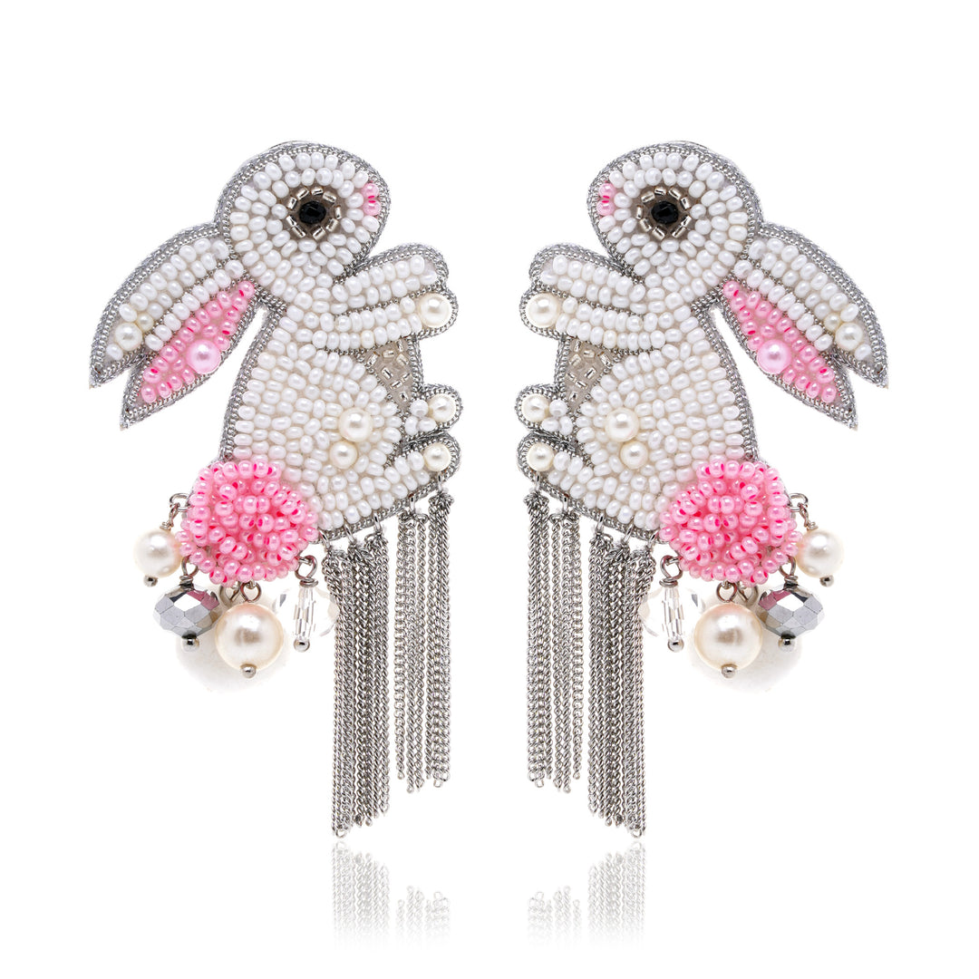 Hop to It Rabbit Earring
