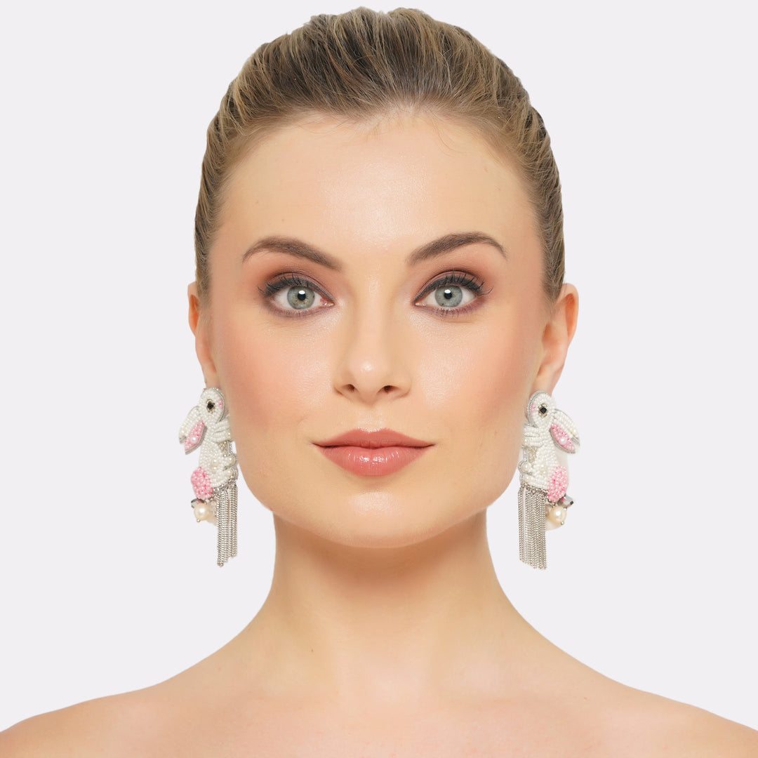 Hop to It Rabbit Earring