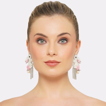 Hop to It Rabbit Earring