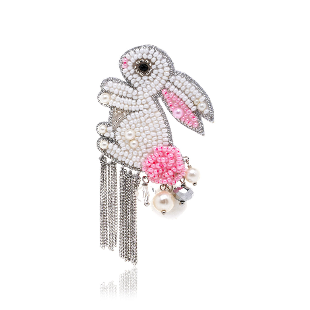 Hop to It Rabbit Earring