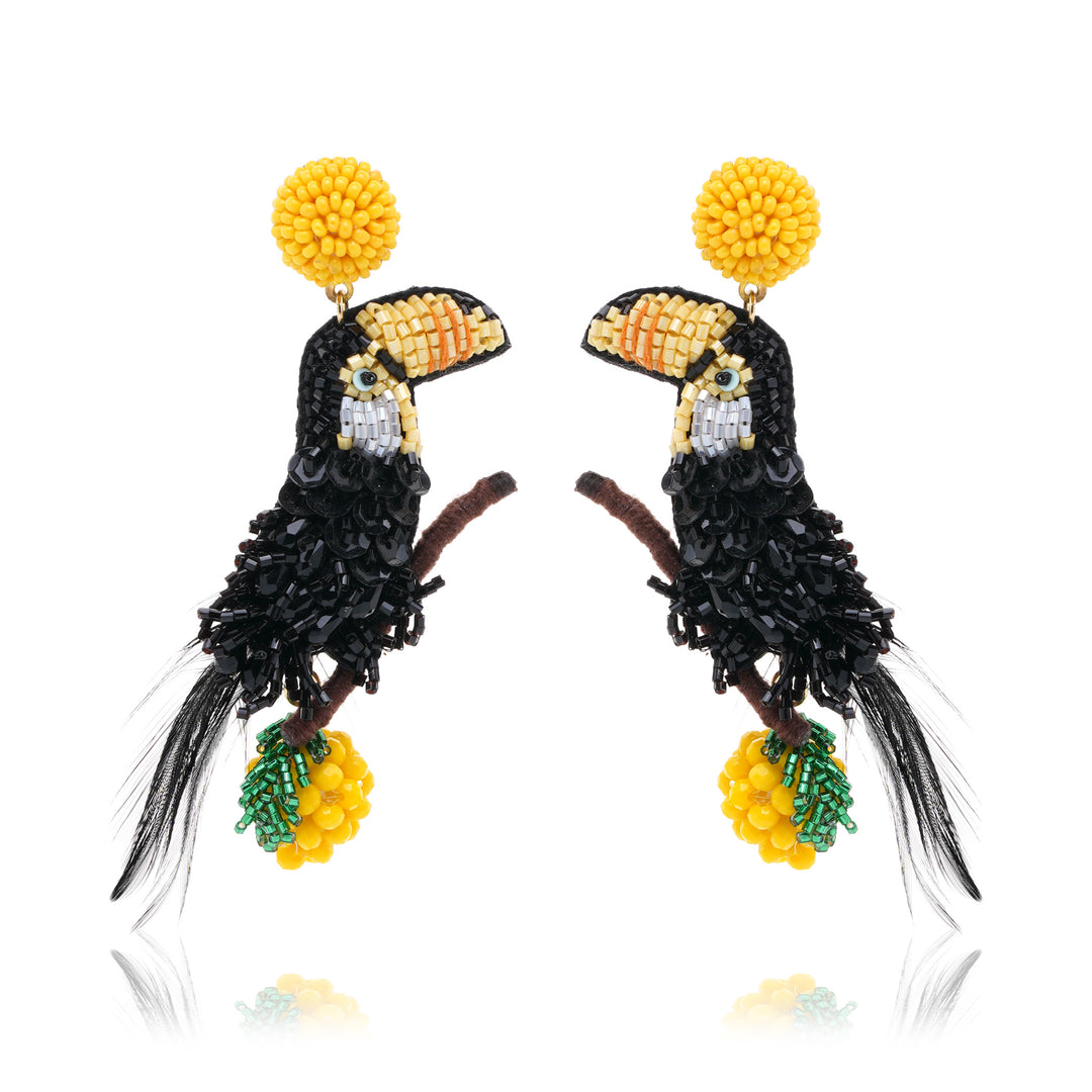 Peck Me Up Toucan Earring