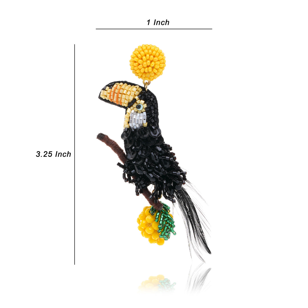 Peck Me Up Toucan Earring