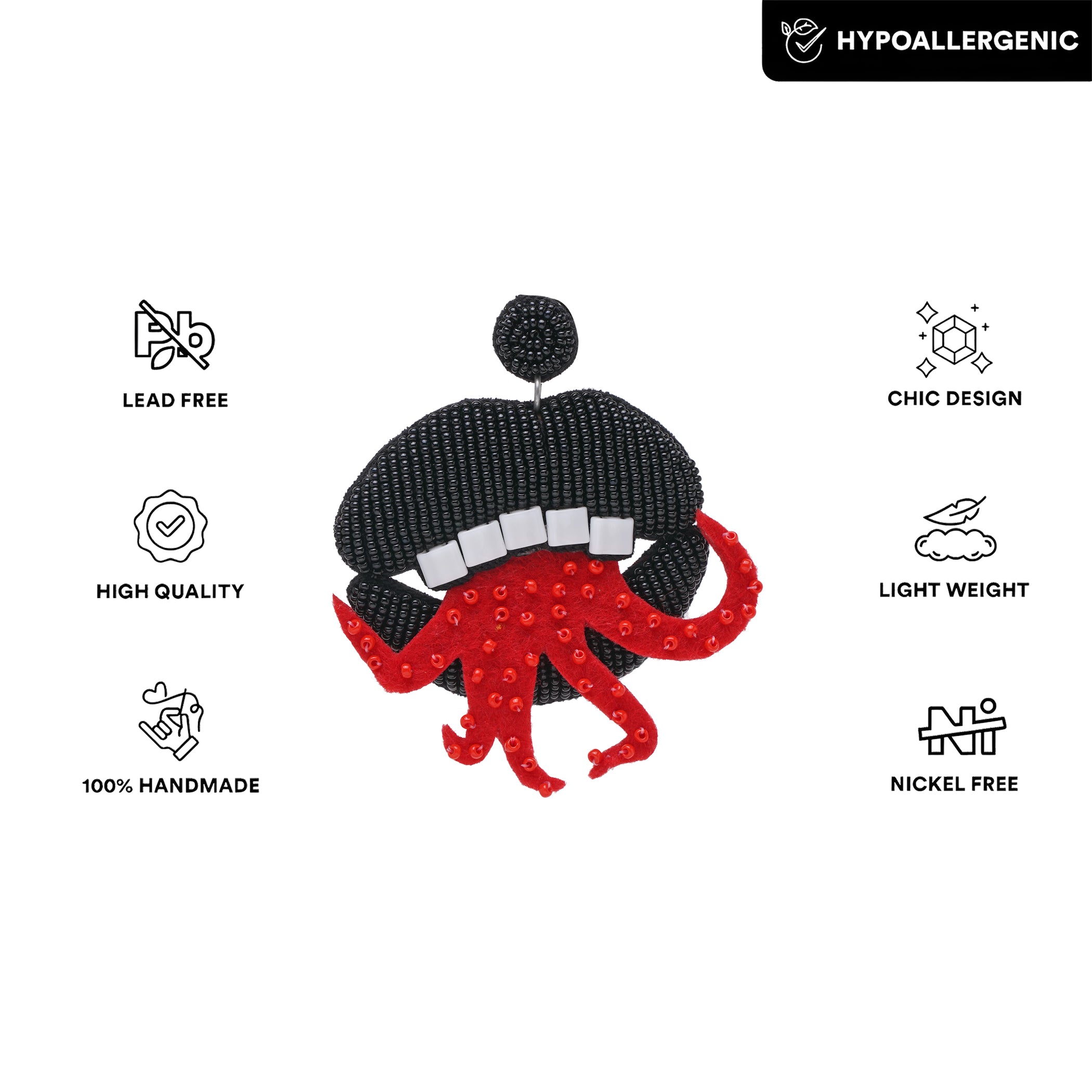 OctoSmile Earrings