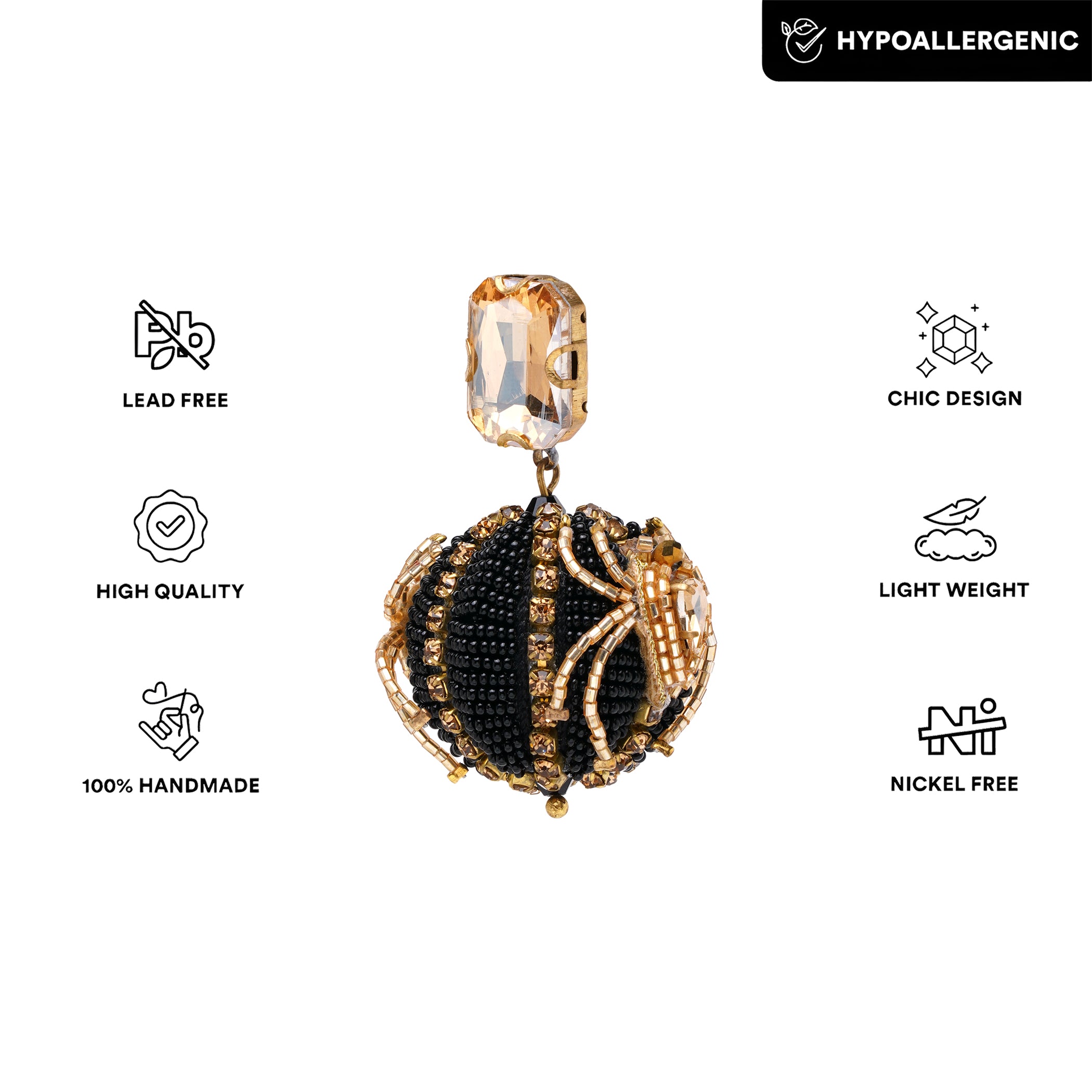 Glam Spidery Earrings