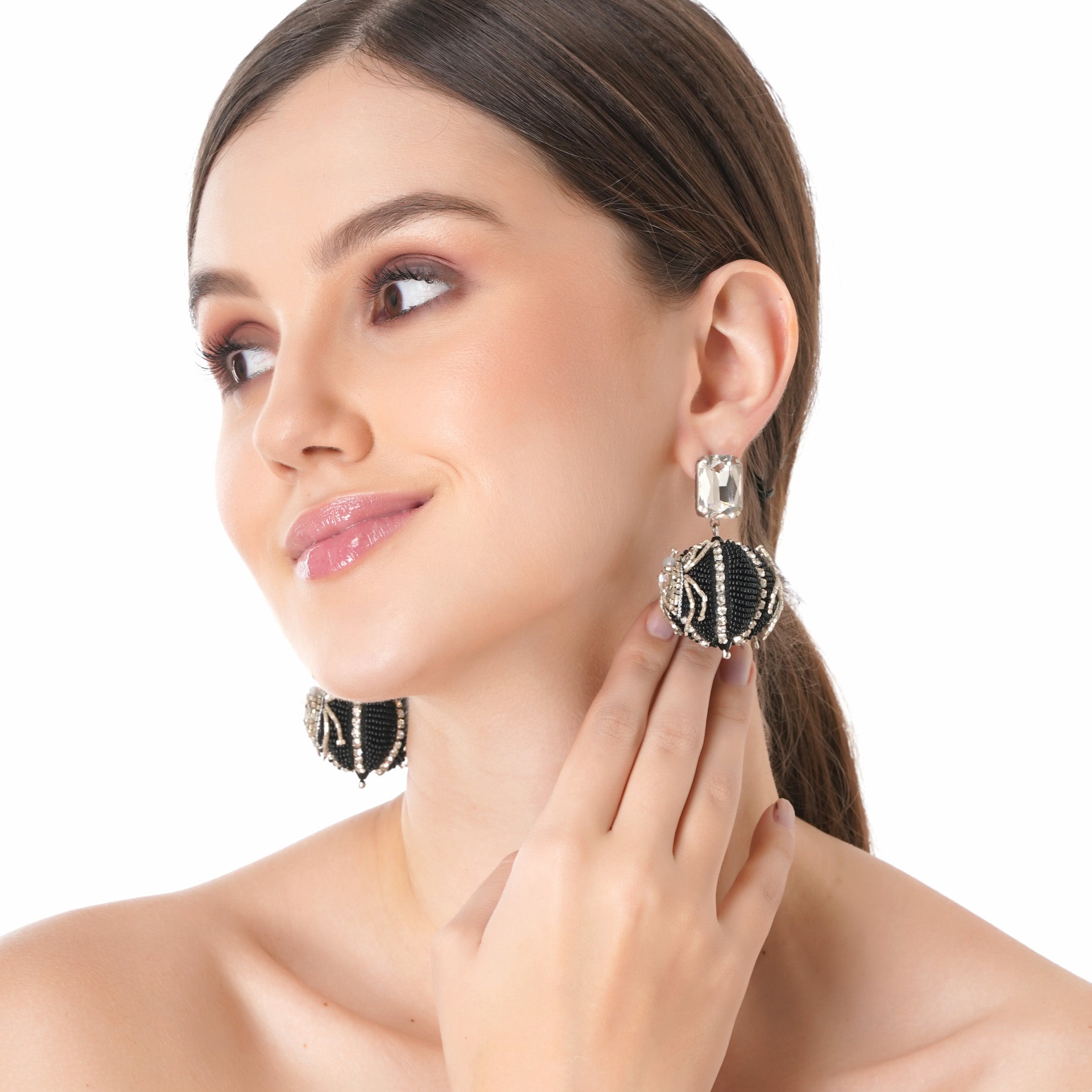 Glam Spidery Earrings