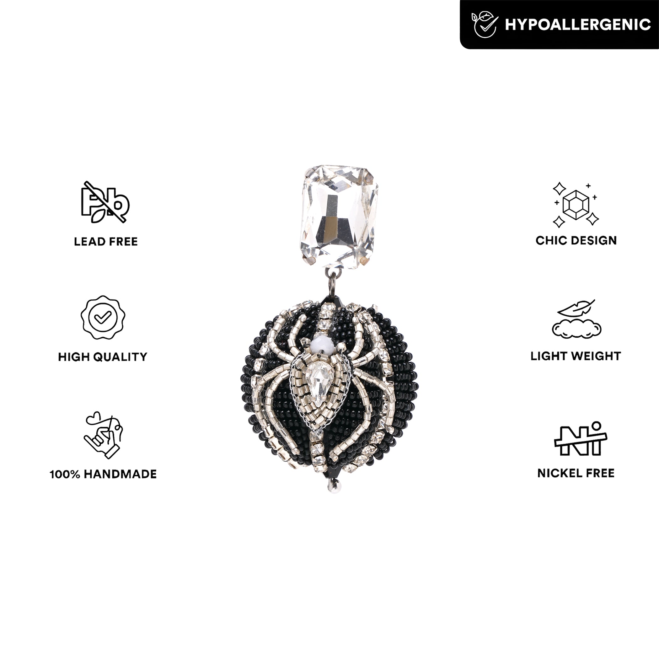 Glam Spidery Earrings