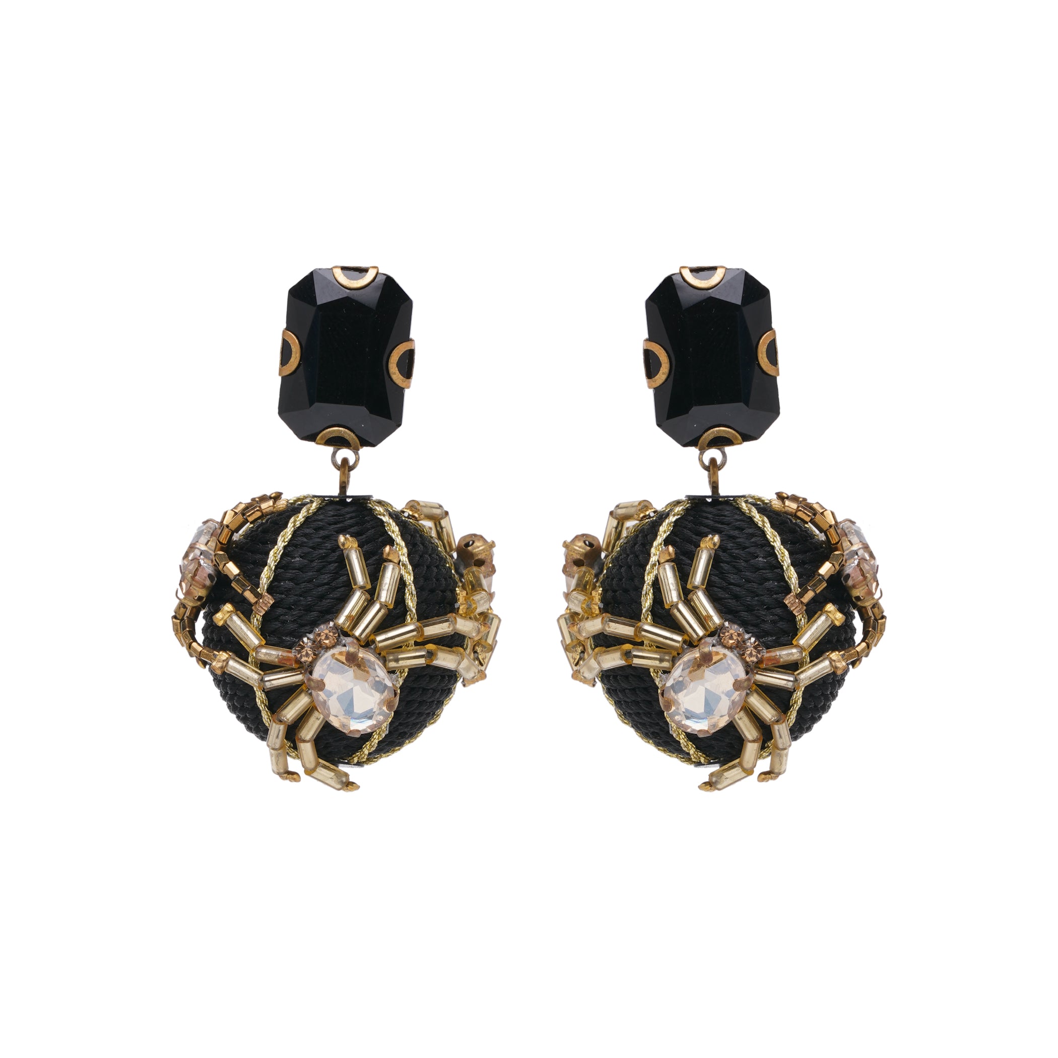 Web of Glam Earrings