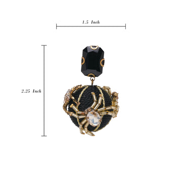 Web of Glam Earrings