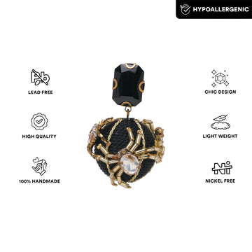Web of Glam Earrings