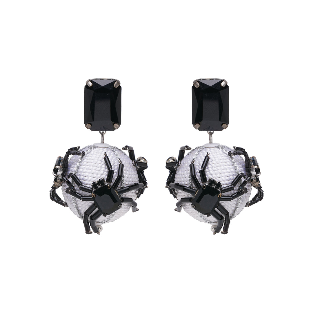 Web of Glam Earrings