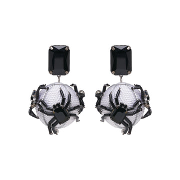 Web of Glam Earrings