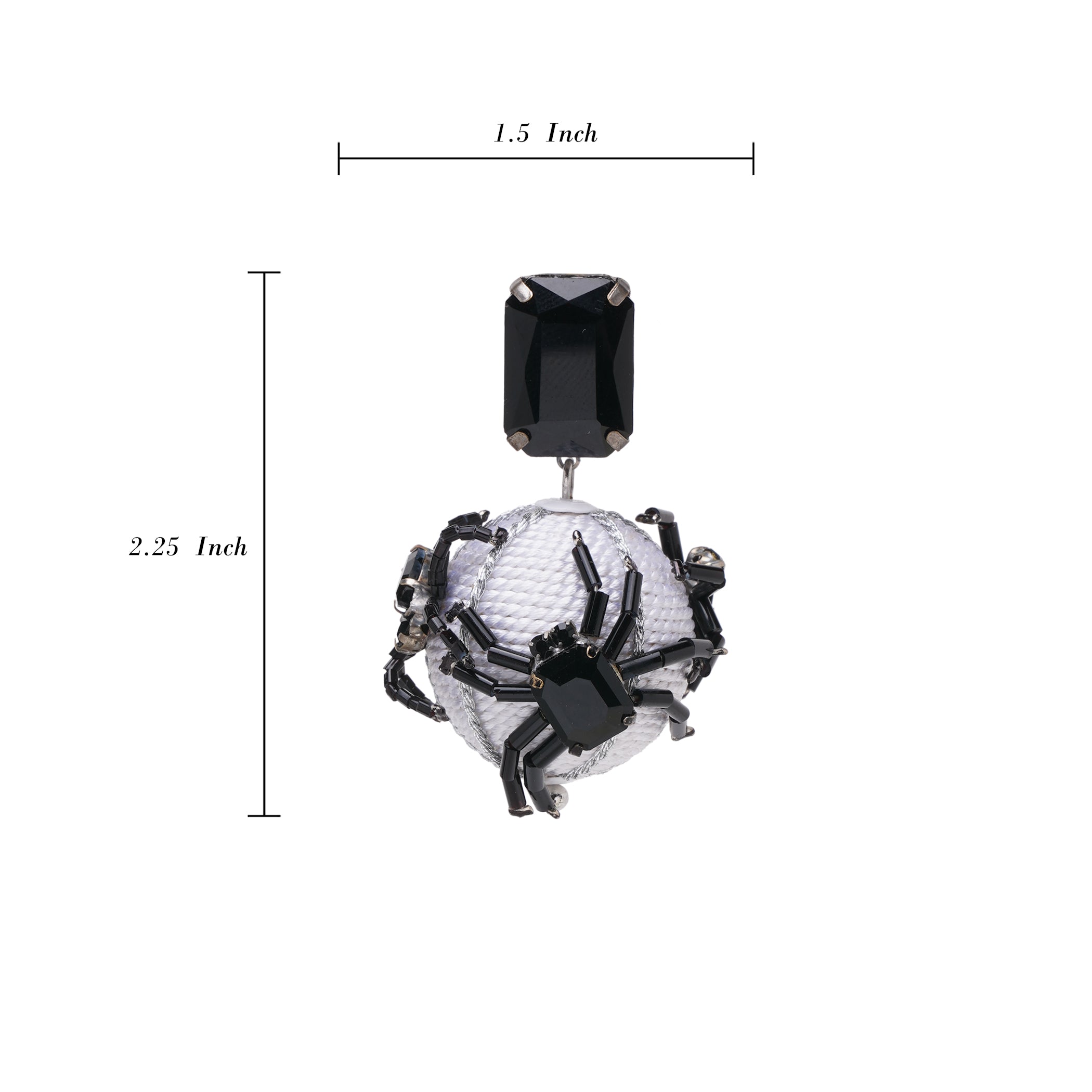 Web of Glam Earrings