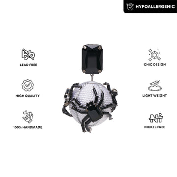 Web of Glam Earrings