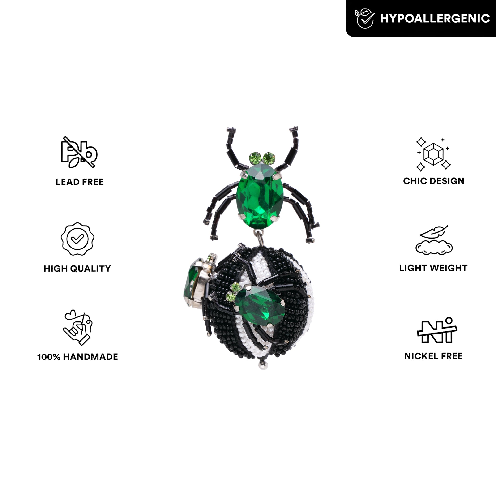 Web of Glam Earrings
