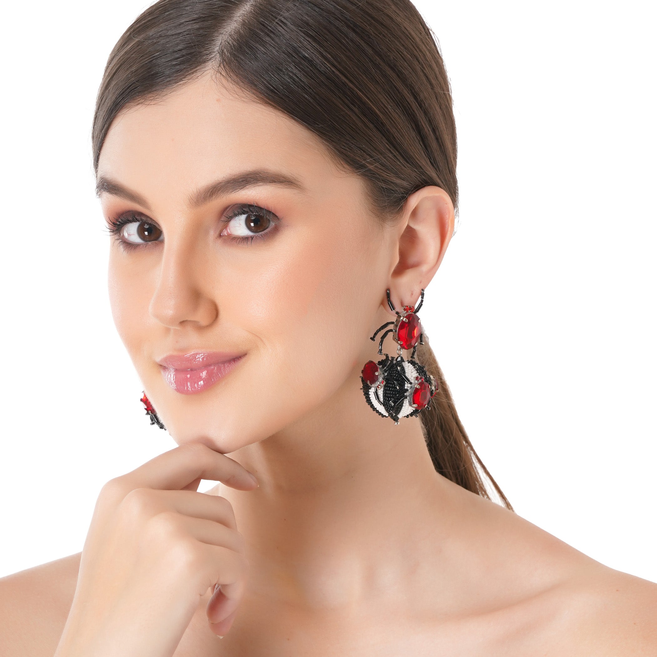 Web of Glam Earrings
