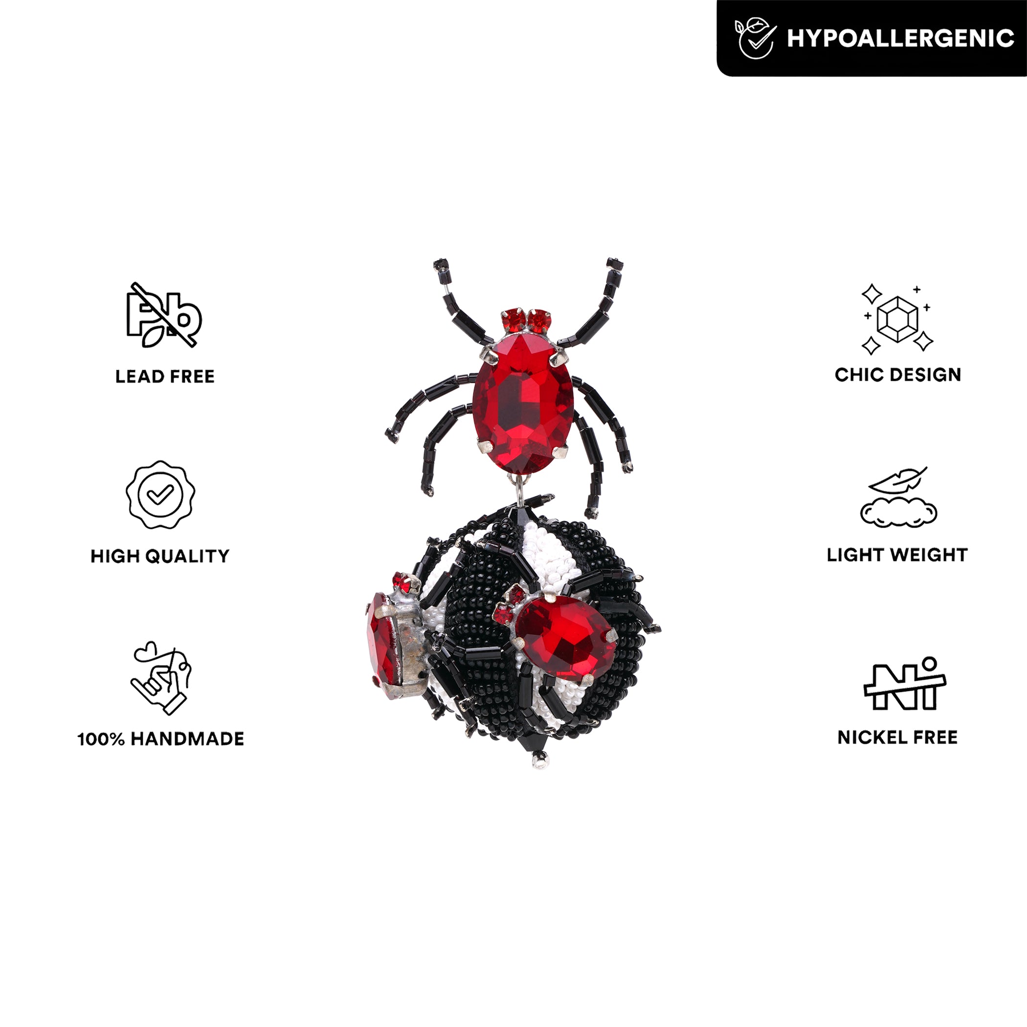 Web of Glam Earrings
