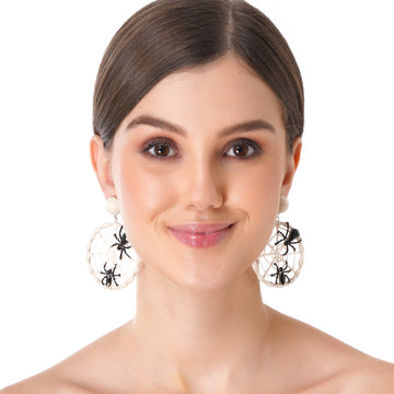 Spook-o’-Web Earrings