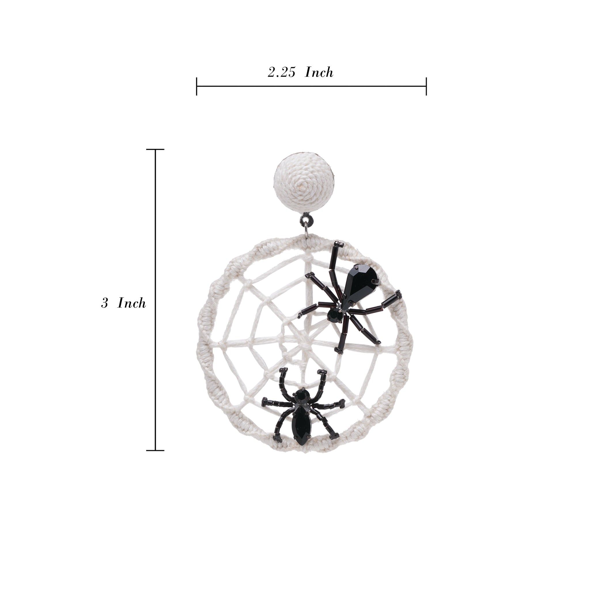 Spook-o’-Web Earrings