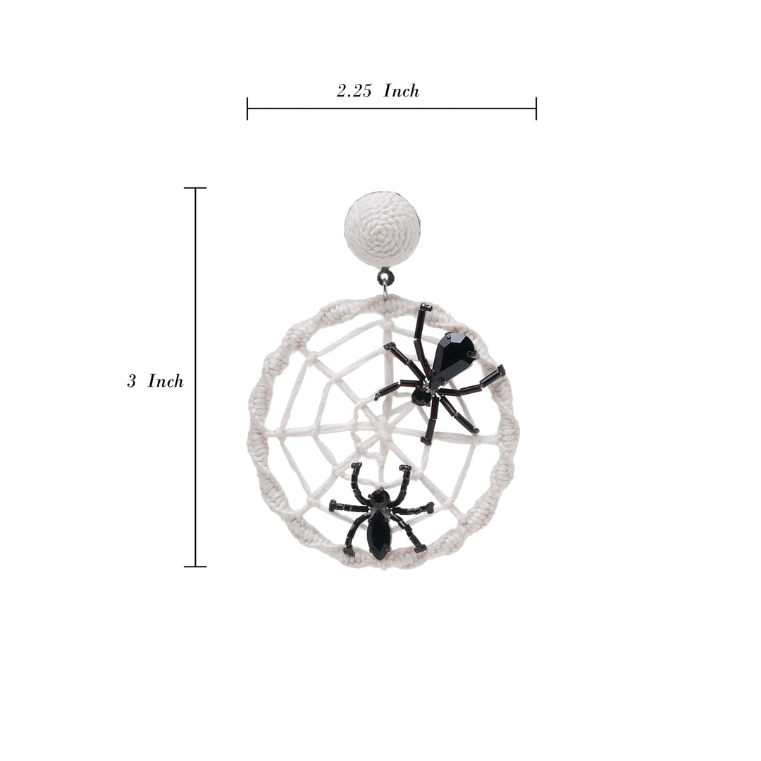 Spook-o’-Web Earrings