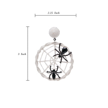 Spook-o’-Web Earrings