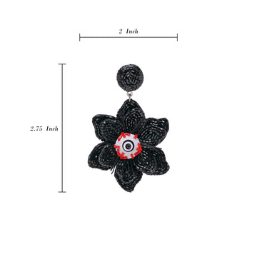 Spooky Flower Eye Earring