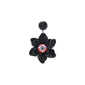 Spooky Flower Eye Earring
