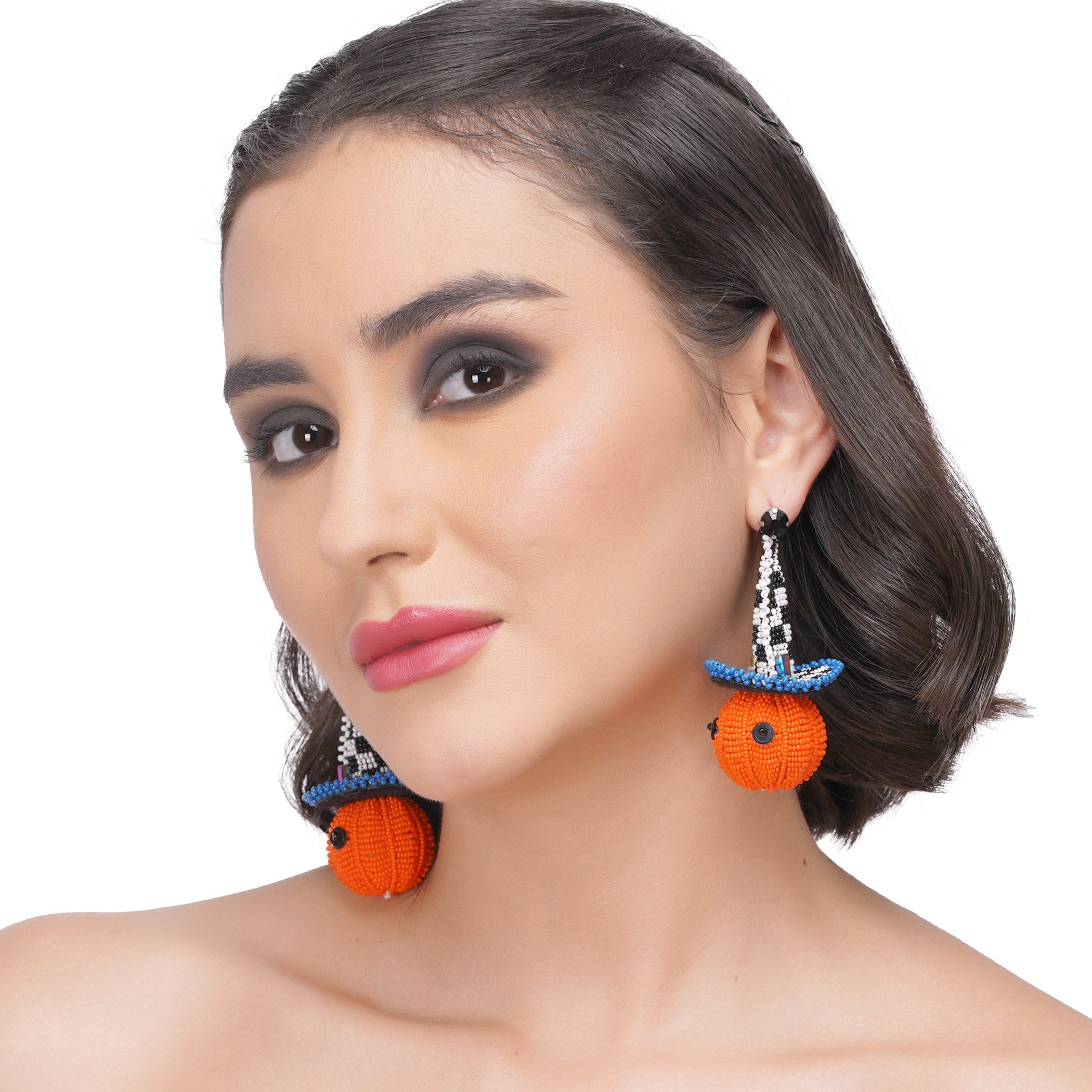 Hex-o’-Lantern Earrings