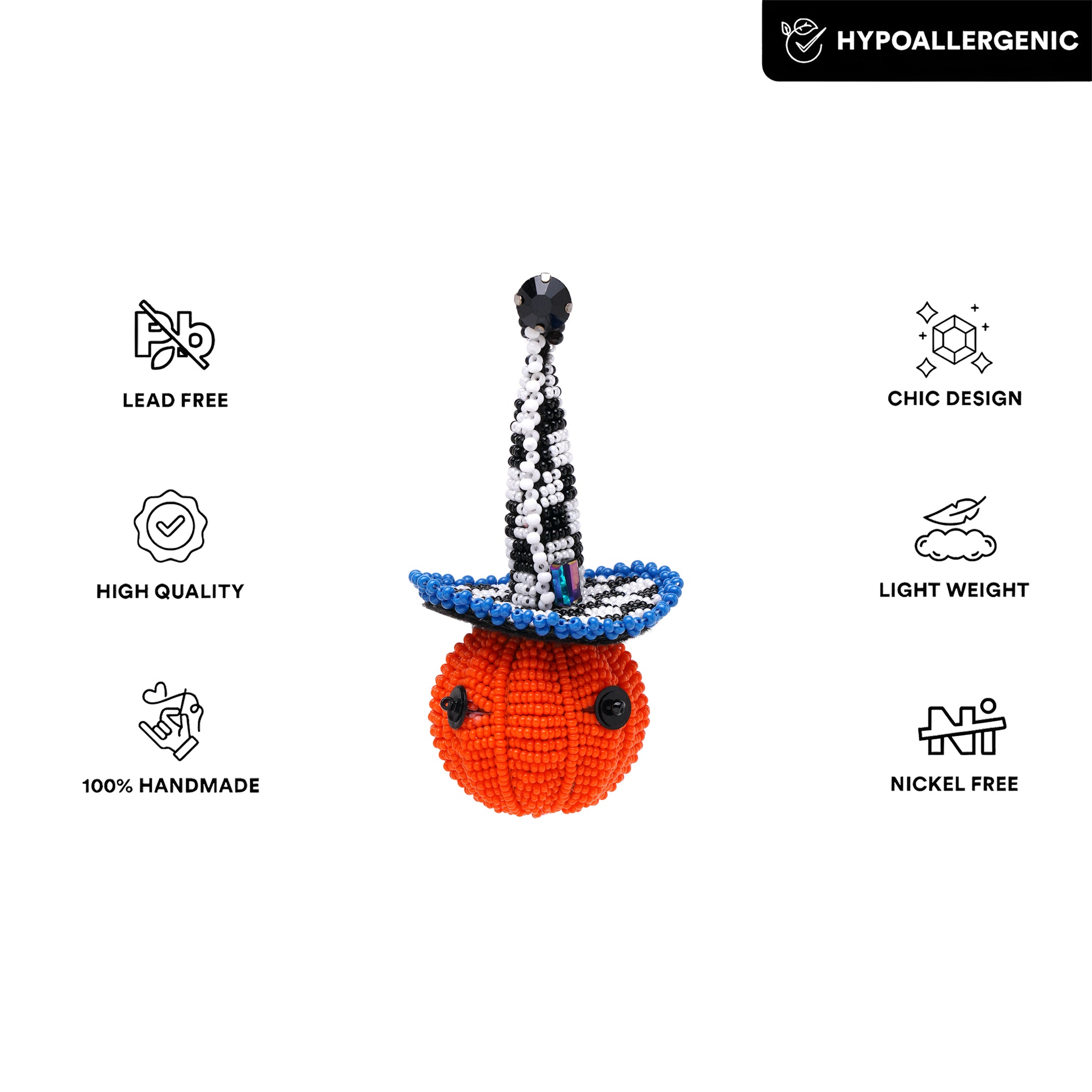 Hex-o’-Lantern Earrings