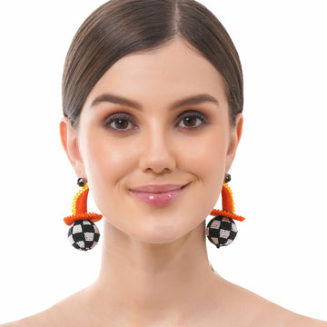 Hex-o’-Lantern Earrings