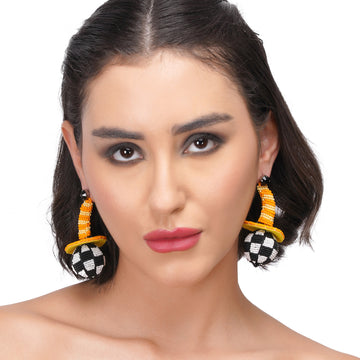 Hex-o’-Lantern Earrings