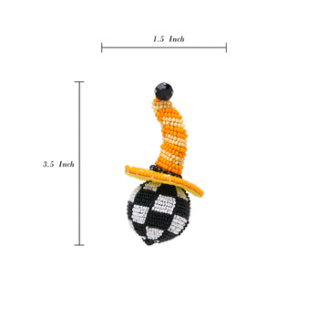 Hex-o’-Lantern Earrings