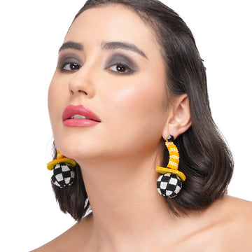 Hex-o’-Lantern Earrings