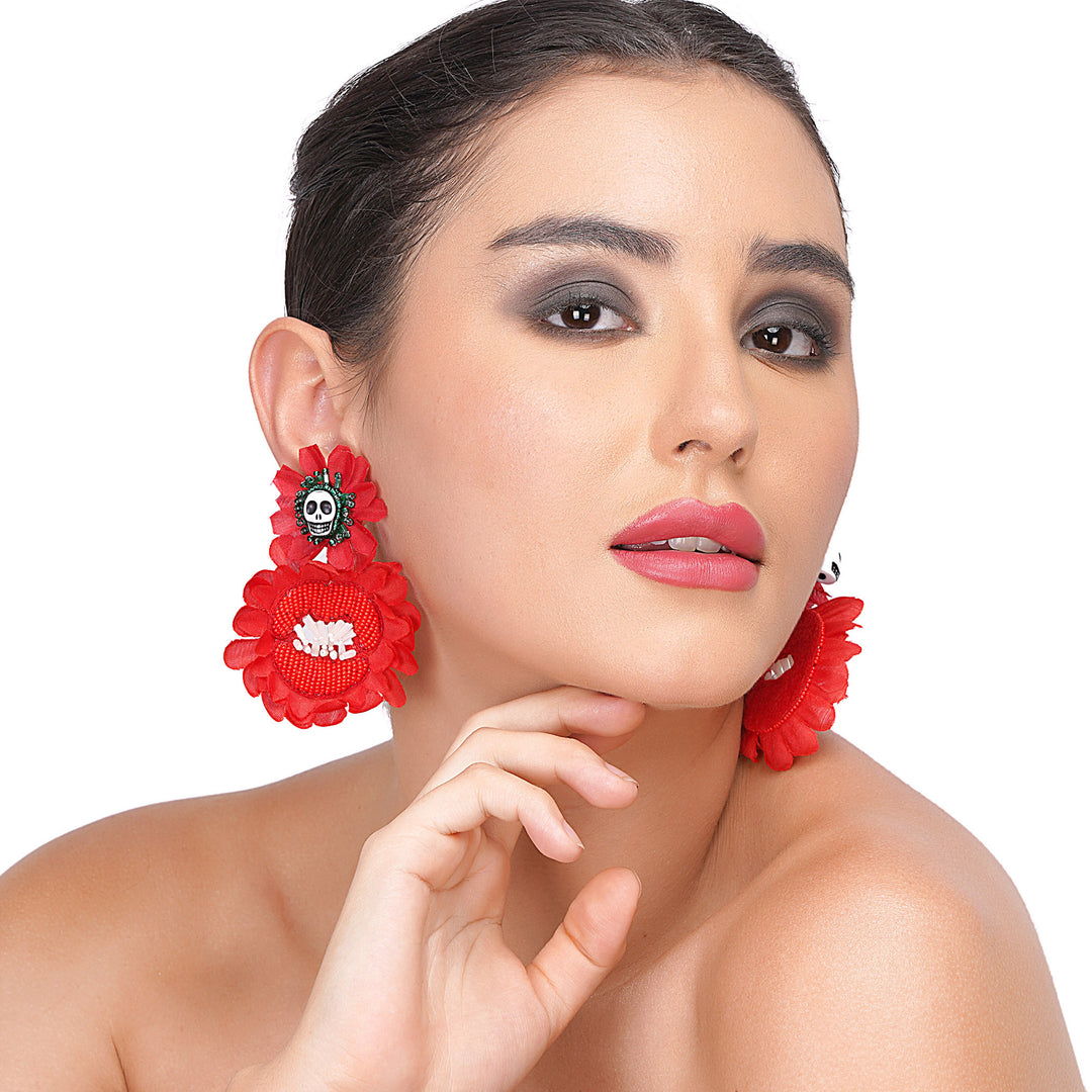 Creepy Bloom Earrings