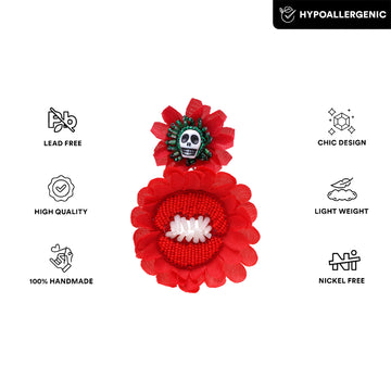 Creepy Bloom Earrings