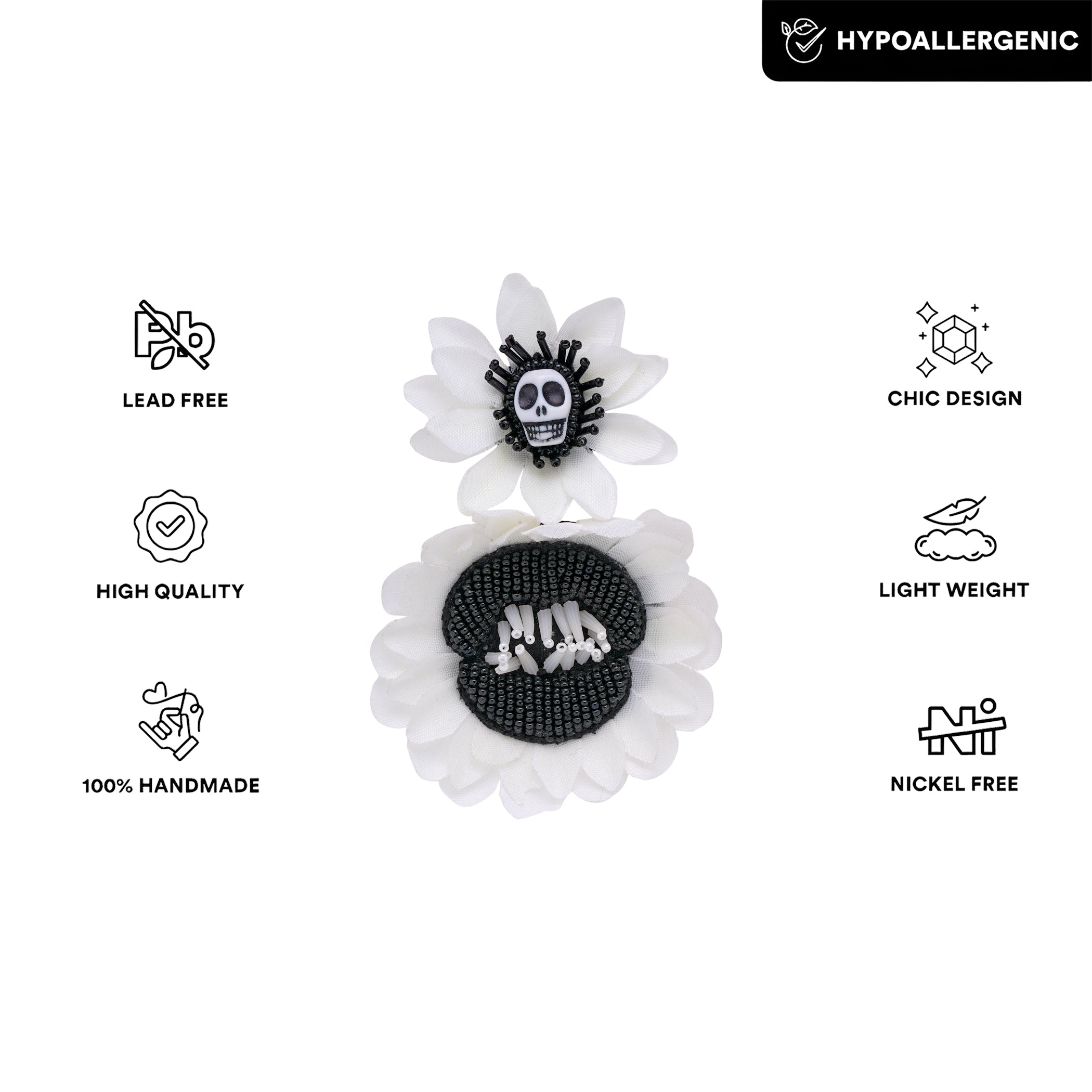 Creepy Bloom Earrings