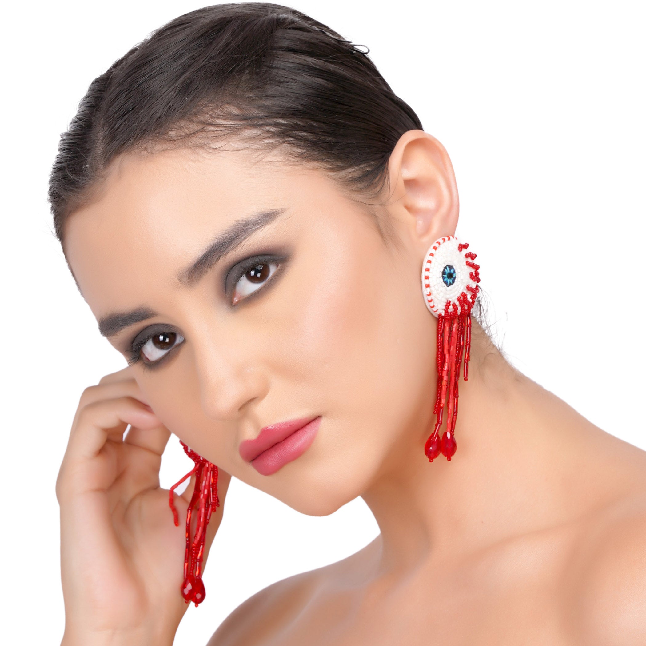 Bloodshot Earrings