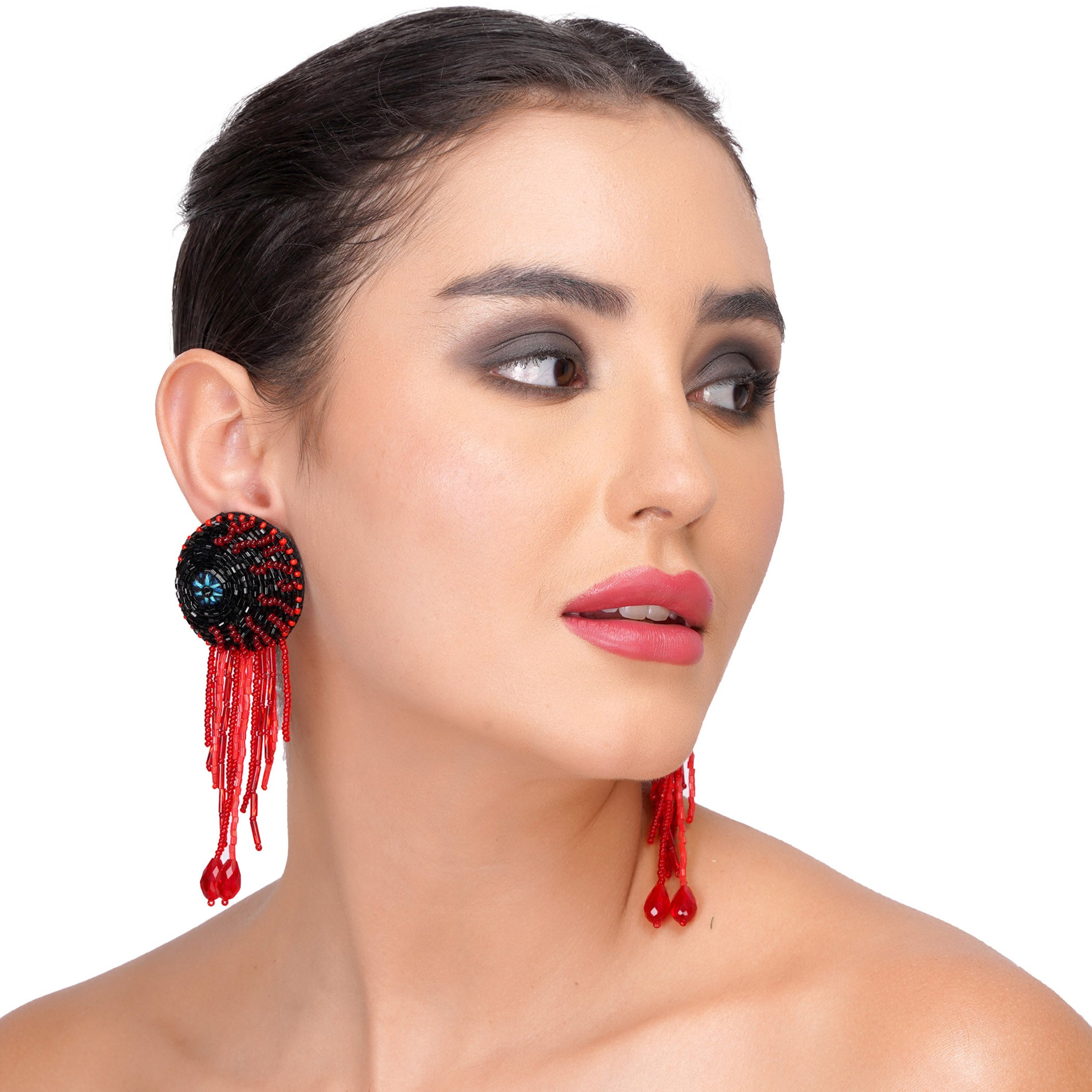 Bloodshot Earrings