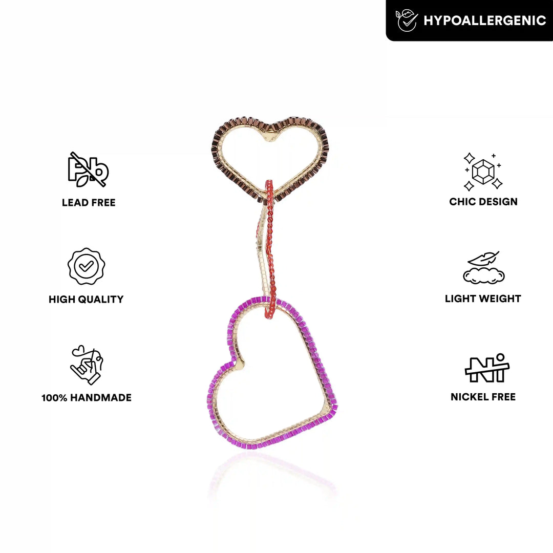 Verve Heart Earrings