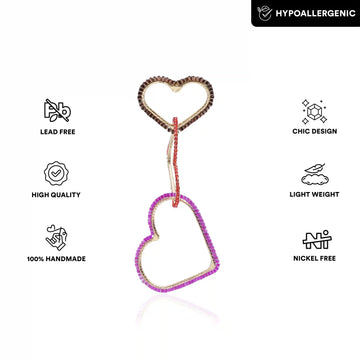 Verve Heart Earrings