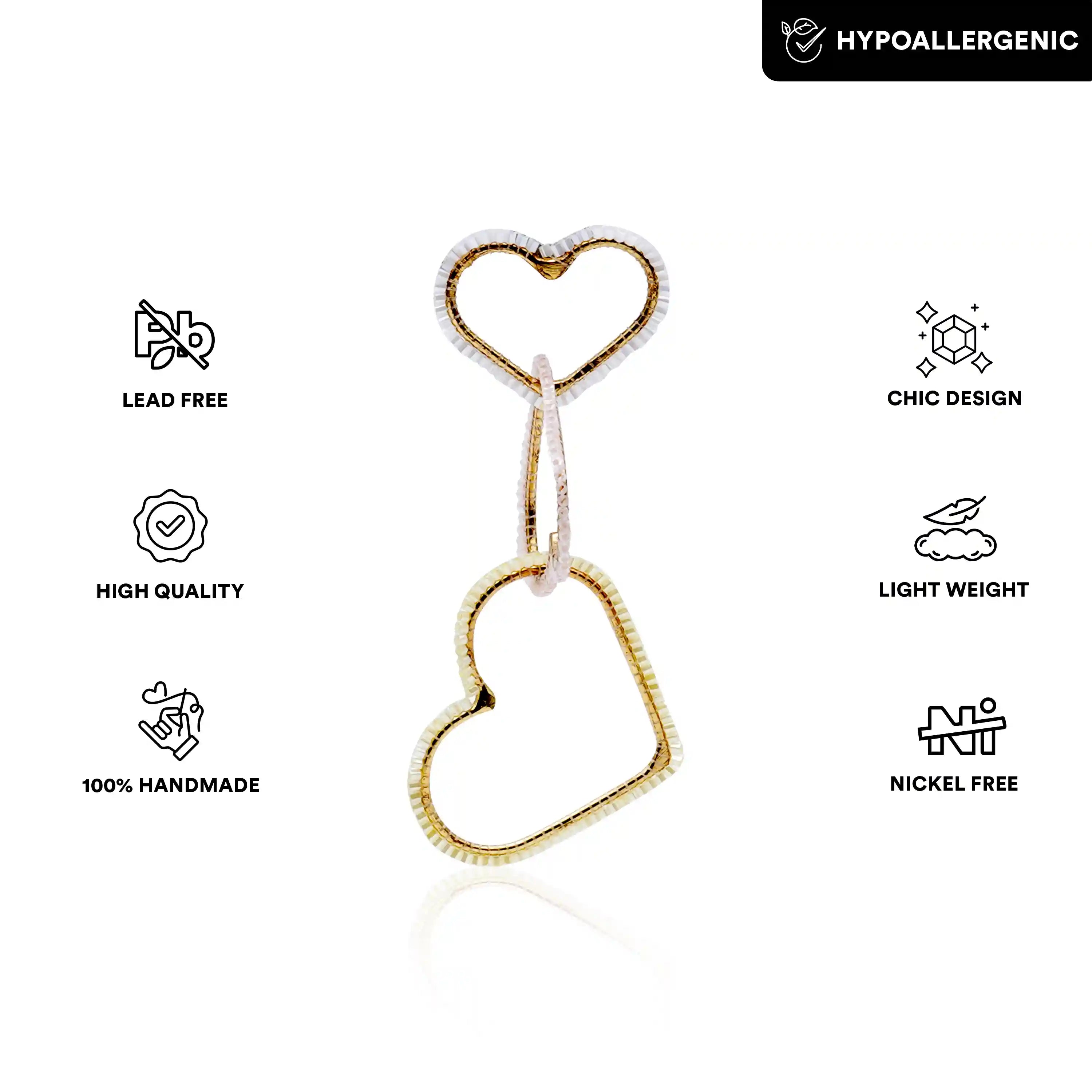 Verve Heart Earrings