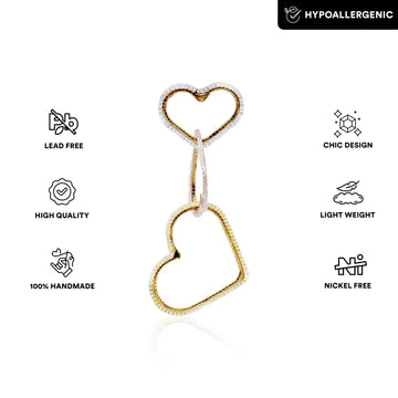 Verve Heart Earrings